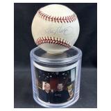 Pete Munro Signed 2002 Astros Baseball w/ Photo