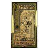 1 Goldback 24K, Nevada .999 1/1000 Oz
