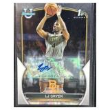 2022-23 LJ Cryer Signed Bowman Chrome
