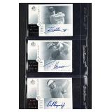 2001 (3) Signed SP Authentic Golf Autos
