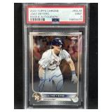 2022 Jake Meyers Signed Topps Chrome RC PSA 9