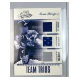 2004 Absolute Trio w/ A-Rod /100, Blalock, Teixeir