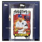 Aaron Judge 2022 Topps ASG Art by Gregory Siff