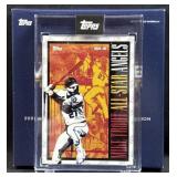 Mike Trout 2022 Topps ASG Art by DJ Skee