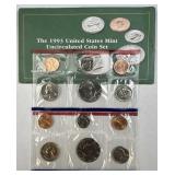 1993 US Mint Uncirculated Coin Set