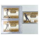 (3) 2001 SP Game Bats: Green, Edmonds, Williams