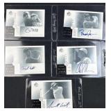 2001 (5) Signed SP Authentic Golf Autos