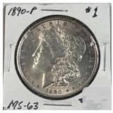 1890 Morgan Silver Dollar, Quality Coin, 90%
