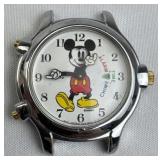 Vtg Lorus Mickey Mouse Quartz Alarm & Chime Watch