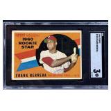 1960 Topps Frank Herrera #130 SGC 3