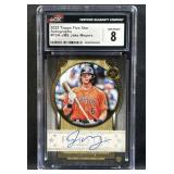 2022 Jake Meyers Signed Topps Five Star CGC 8