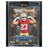2026 Christian McCaffrey #/3 Comix/Wild Card