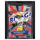 2025 Matthew Golden #/20 Comix/Wild Card