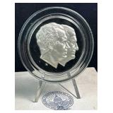 1973 Nixon Agnew Inaugural Medal 196g Sterling