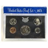 1971 US Proof Coin Set in Original Govt Pkg