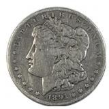 1891-S Morgan Silver Dollar US $1 Coin