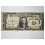 1935A US $1 Hawaii Silver Certificate, Brown Seal