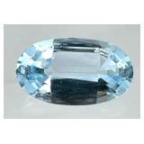 3.15 Carat Topaz Gemstone, Oval Cut