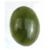 5.15 Carat Green Jade Cabochon Gemstone