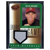 2001 Craig Biggio Fabric of the Game Jersey