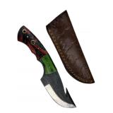 Handmade Steel Fixed Blade Knife w/ Sheath