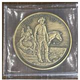 1973 Texas Ranger 150th Anniversary Bronze Medal