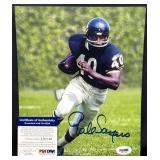 Gale Sayers Signed 8x10 Bears Photo, PSA/DNA
