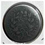 1803 US Draped Bust Large Cent, Copper, AG