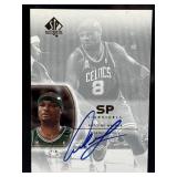 2002-03 Antoine Walker Signed SP Authentic