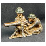 c. 1930s Manoil #81 Lead Machine-Gun Crew