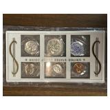 1957 US Proof Coin Set, 90% Silver Coins, Snap Cas