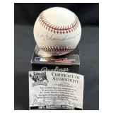Red Schoendienst Signed Baseball with COA