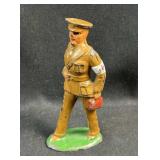 c. 1930s USA Lead Army Medic with Medical Bag