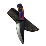 Handmade Steel Fixed Blade Knife w/ Sheath