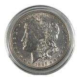 1885 US Morgan Dollar, 90% Silver, Philadelphia
