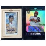 (2) Michael Bourn, Mike Lamb Certified Autos