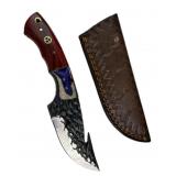 Handmade Steel Fixed Blade Knife w/ Sheath