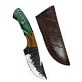 Handmade Steel Fixed Blade Knife w/ Sheath