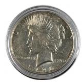 1926-S US Peace Dollar, 90% Silver, San Francisco