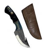 Handmade Steel Fixed Blade Knife w/ Sheath