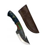 Handmade Steel Fixed Blade Knife w/ Sheath