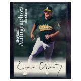 2000 Eric Chavez Signed SkyBox Autographics