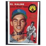 1997 Al Kaline Signed Topps Stars Rookie Reprint