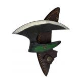 Handmade Steel Fixed Blade Knife w/ Sheath