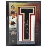 2007 Hunter Pence Signed SP Letter T /50