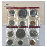 1978 US Mint Uncirculated Coin Set with Ikes