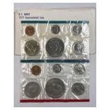 1977 US Mint Uncirculated Coin Set with Ikes