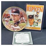 (2) Cal Ripken Jr. Collector Plate, Cover Art