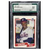 1990 Fleer Sammy Sosa Rookie #548, Encased