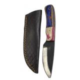Handmade Steel Fixed Blade Knife w/ Sheath